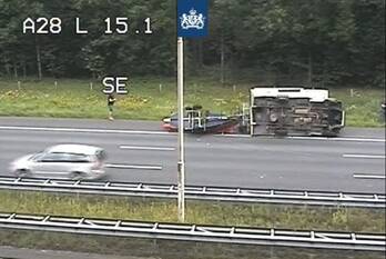 ongeval rijksweg a28 leusden