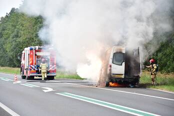 brand gooiseweg - n305 biddinghuizen