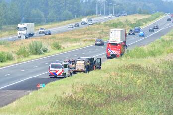brand rijksweg a6 lelystad