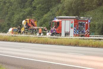 brand rijksweg a31 skingen