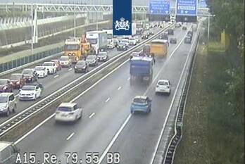 ongeval rijksweg a15 botlek rotterdam