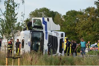 ongeval westergoawei - n359 boksum