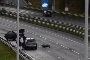 ongeval rijksweg a16 rotterdam