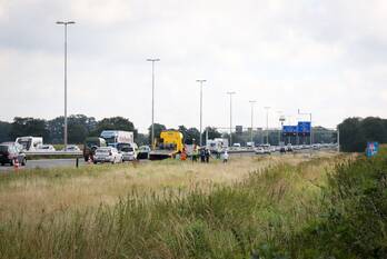 ongeval rijksweg a1 terschuur