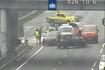 ongeval rijksweg a28 amersfoort