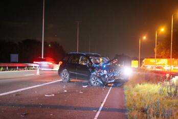 ongeval rijksweg a1 terschuur