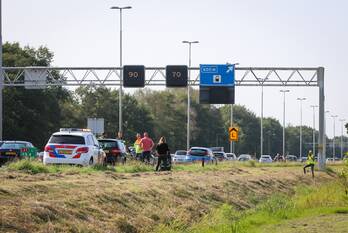ongeval rijksweg a1 terschuur