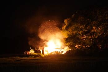 brand west vlisterdijk vlist