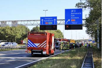 ongeval rijksweg a1 terschuur