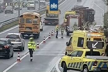 ongeval rijksweg a1 laren