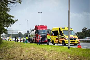 ongeval rijksweg a1 terschuur