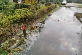 waterlekkage dwarsweg overberg