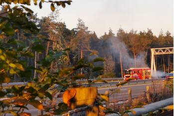 brand rijksweg a12 bennekom