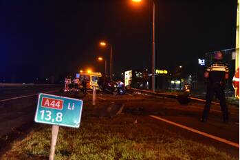 ongeval rijksweg a44 oegstgeest