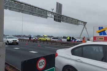 ongeval rijksweg a16 rotterdam
