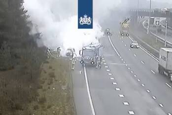 brand rijksweg a50 beekbergen