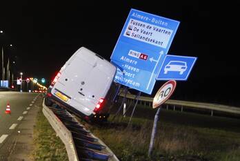 ongeval tussenring - s104 almere