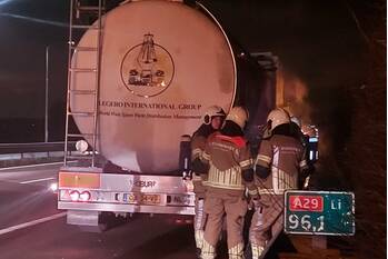 brand rijksweg a29 numansdorp