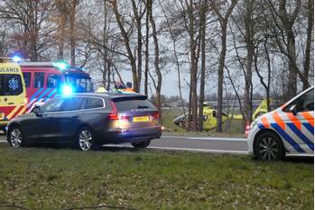 ongeval twee provinciënweg - n381 hoogersmilde