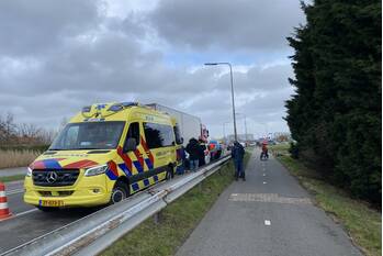 ongeval provincialeweg - n207 gouda