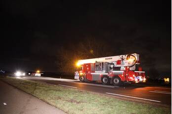 brand bisschopsweg - n414 bunschoten-spakenburg