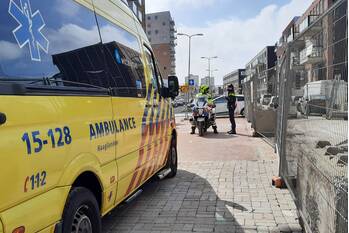 ongeval calandstraat - s100 den haag