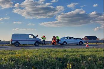 ongeval rijksweg a29 westmaas