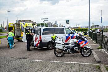 ongeval aveling hoogvliet rotterdam