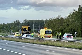 ongeval rijksweg a50 sint-oedenrode