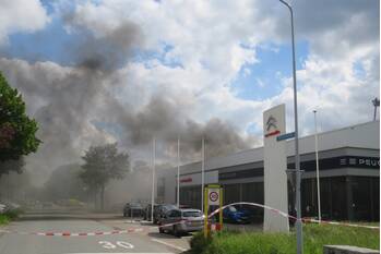 brand zuiderhavenweg tiel