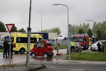 ongeval markerkant 15 almere