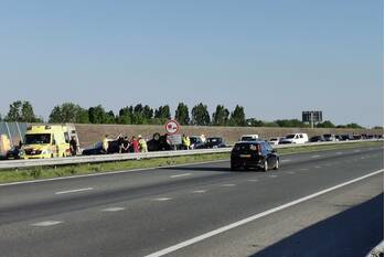 ongeval rijksweg a30 ede