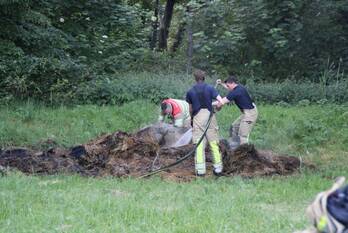 brand oostrandpark lelystad