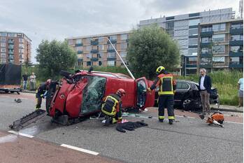 ongeval koningin wilhelminaweg - kon. wilhelminaweg gouda