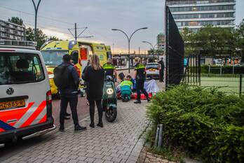 ongeval overschiesedwarsstraat schiedam