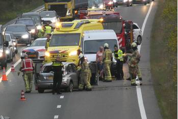 ongeval rijksweg a28 hooghalen