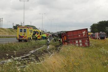 ongeval europaweg - n15 maasvlakte rotterdam