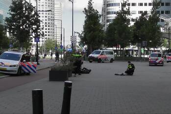 schietincident diergaardesingel rotterdam