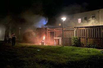 brand rietveldplein leeuwarden