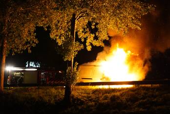 brand rijksweg a12 l 32,0 reeuwijk