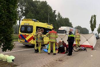 ongeval hoofdweg - n377 de krim