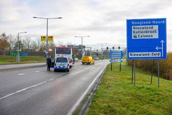 ongeval rondweg noord hoogland