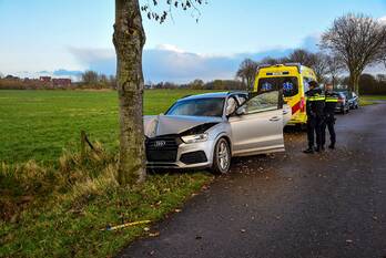 ongeval achterweg rhoon
