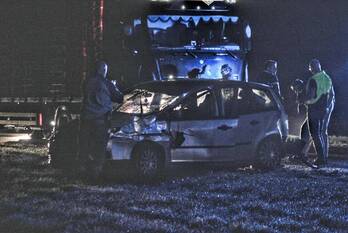 ongeval ganzenweg - n302 zeewolde