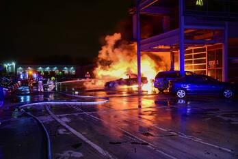 brand driemanssteeweg rotterdam