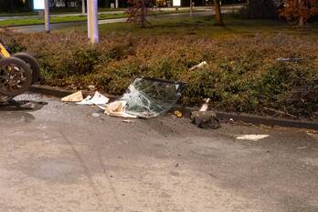 ongeval henk sneevlietweg - s107 amsterdam