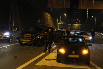 ongeval rijksweg a20 l 23,5 u schiedam