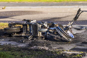 brand meridiaantunnel amersfoort