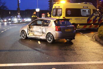 ongeval churchilllaan - n206 leiden