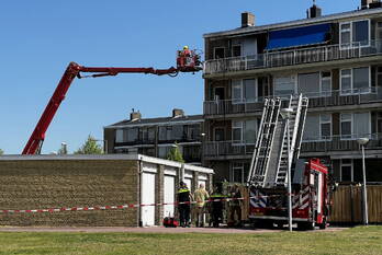 brand burgemeester van haarenlaan schiedam